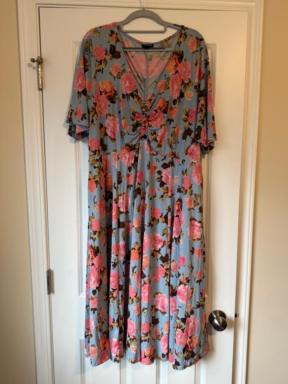 Torrid Floral Midi Dress